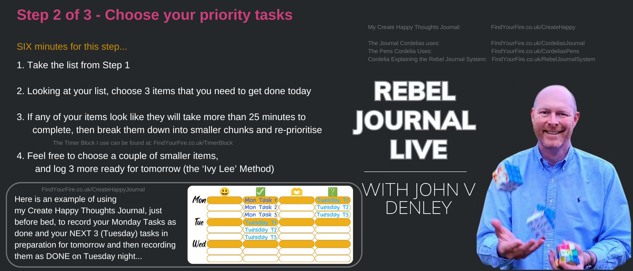 Rebel Journal Live Step 2