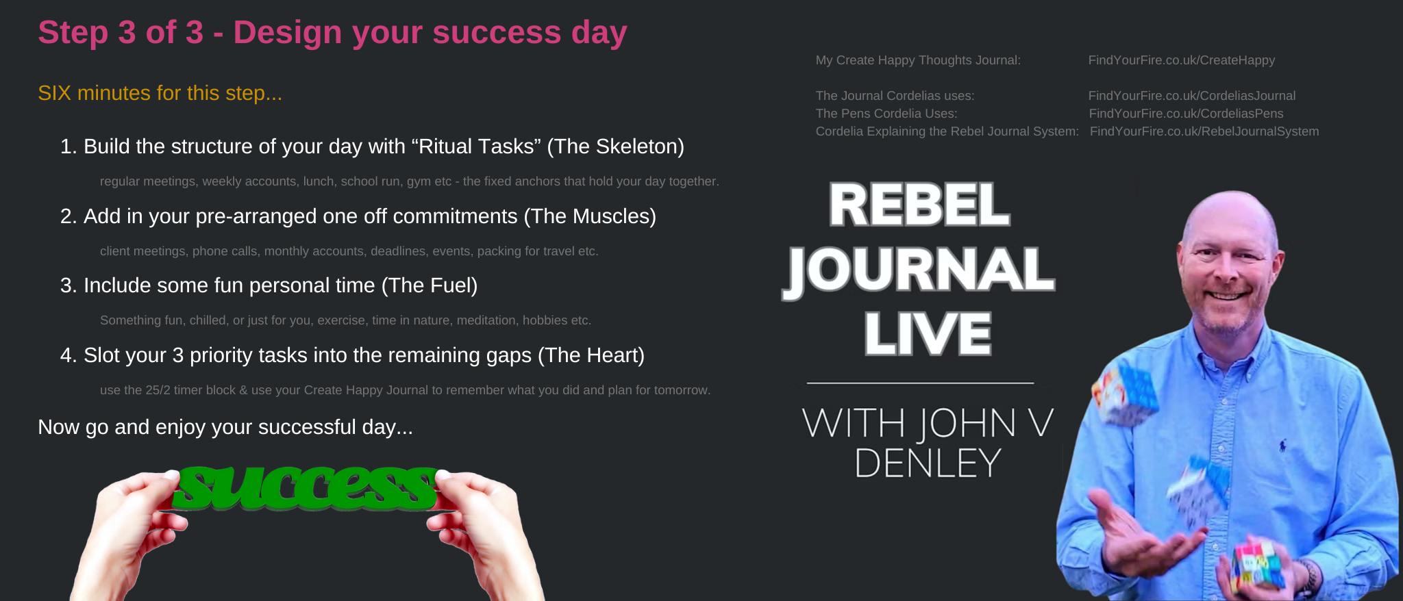 Rebel Journal Live Step 3